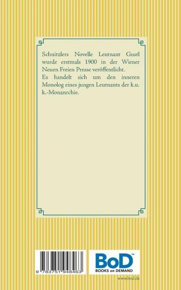 Leutnant Gustl