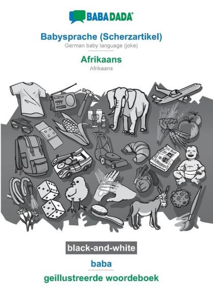 Babysprache (Scherzartikel) - Afrikaans baba BW