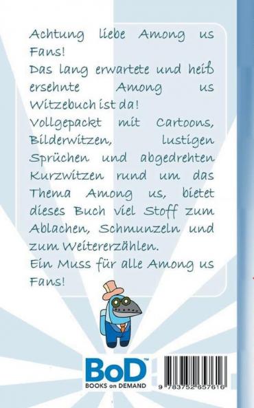 Cartoons und Witze für Am@ng.us Fans: Witzebuch Humor lustig komisch lachen Spass Comic App Computerspiel Spielebuch us Kinder Impostor ... Weihnachten Ostern Nikolaus Schule