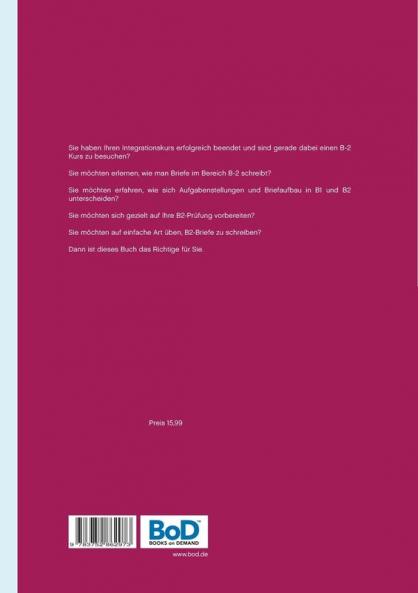 Briefe schreiben B1 und B2