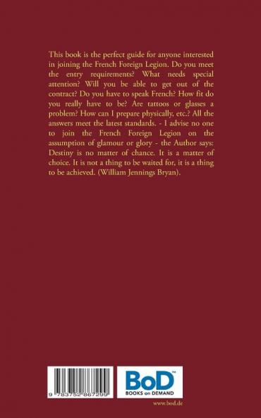 French Foreign Legion for Beginners