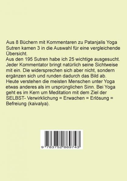 Patanjali Yoga Sutras