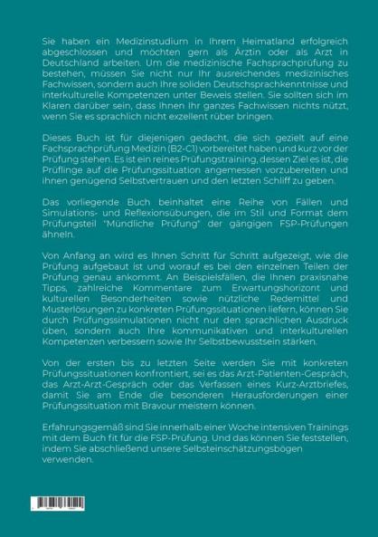 Fit für die Fachsprachprüfung in nur 1 Woche. Deutsch B2-C1 Medizin FSP