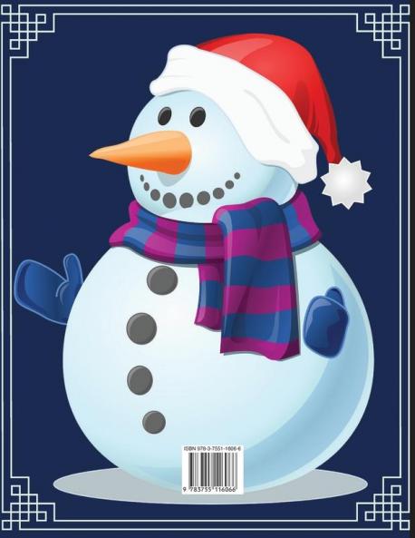Christmas Coloring Book for Toddlers: Fun and Easy Christmas Designs for ages 2-5 years. Perfect Gift for Holidays