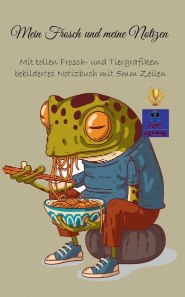 Mein Frosch und meine Notizen