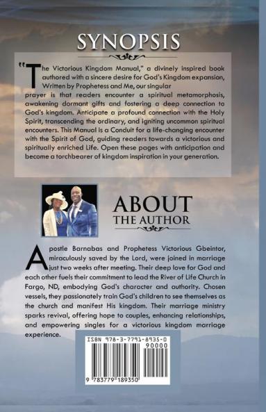 THE KINGDOM MANUAL FOR A VICTORIOUS LIVING