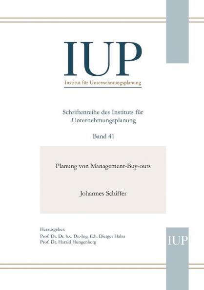 Planung von Management-Buy-outs
