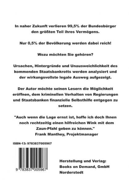 Reichwerden durch Staatsbankrott
