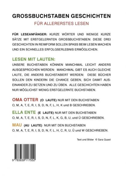 Großbuchstaben Geschichten