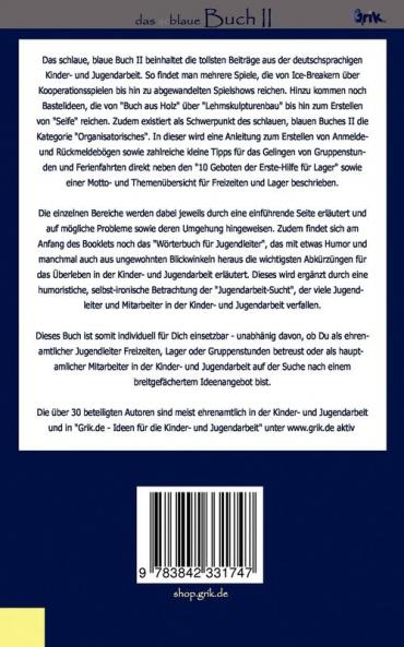 das schlaue blaue Buch der Kinder- und Jugendarbeit 2
