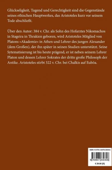 Nikomachische Ethik (Großdruck)