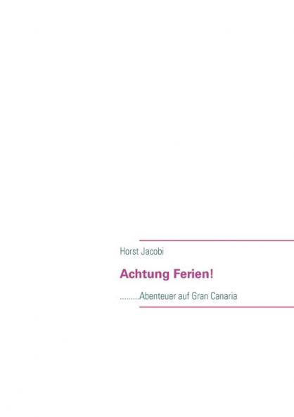 Achtung Ferien!