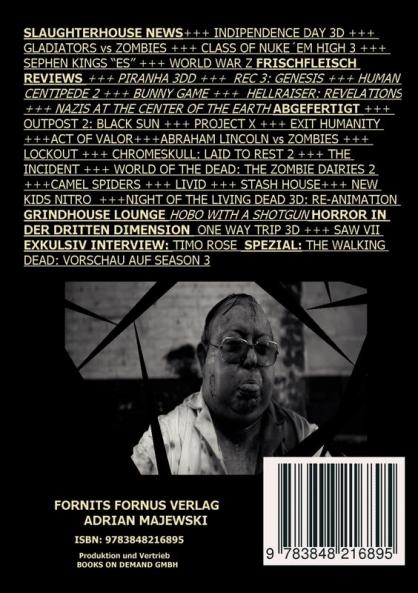 FILMAUSWEIDER - Das Splattermovies Magazin - Ausgabe 1 - Human Centipede; Piranha 3DD REC 3