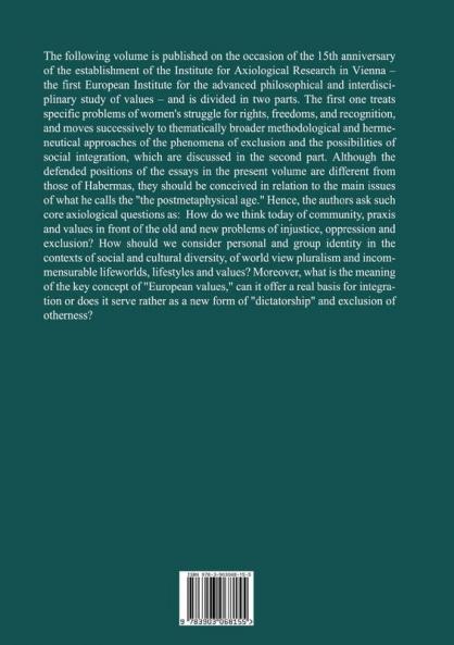 Community Praxis and Values in a Postmetaphysical Age