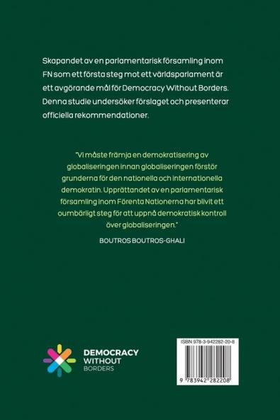 En Parlamentarisk Församling Inom Förenta Nationerna: En policyöversyn av Democracy Without Borders