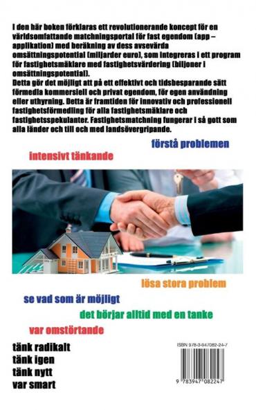 Konceptet innovativ matchningstjänst för fast egendom