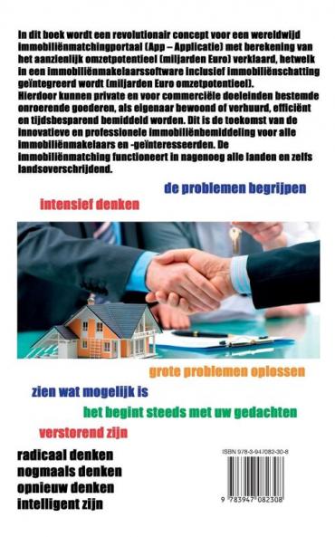 Idee van de innovatieve immobiliënmatching