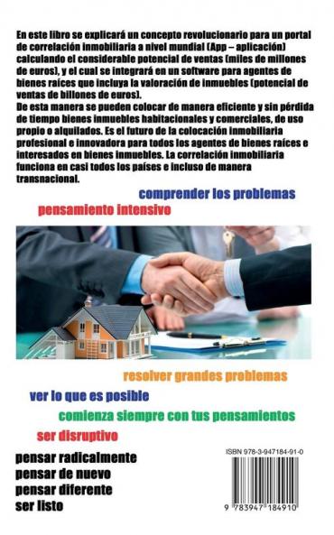 Idea de la correlación inmobiliaria innovadora