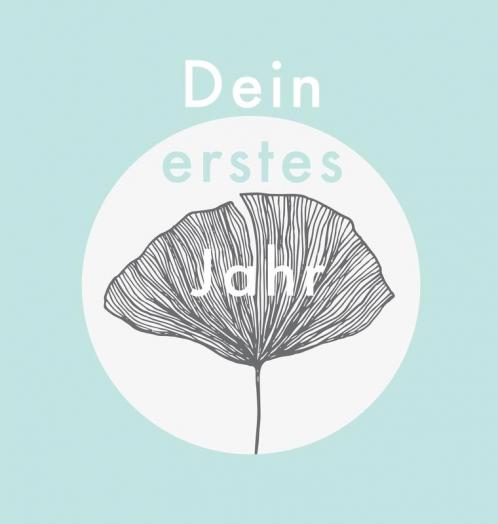 Dein erstes Jahr: Babyalbum in modernem Teal-Design zum Eintragen der schönsten Momente und Erinnerungen für unser erstes gemeinsames Jahr: 1 (Fotoalbum)