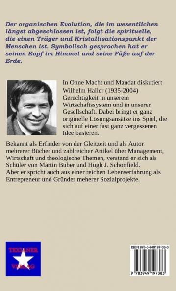 Ohne Macht Und Mandat: Der messinaniche Weg in Wirtschaft und Sozialem