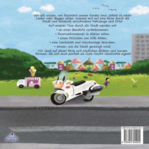 Wir entdecken! Die Fahrzeuge in der Stadt: Ein Bilderbuch mit Reimen über Lastwagen und Autos für Kinder [Kinderreime Gute-Nacht-Geschichten]: 1