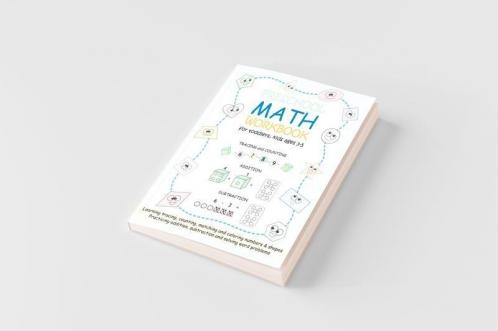 Preschool Math Workbook for Toddlers Kids Ages 3-5
