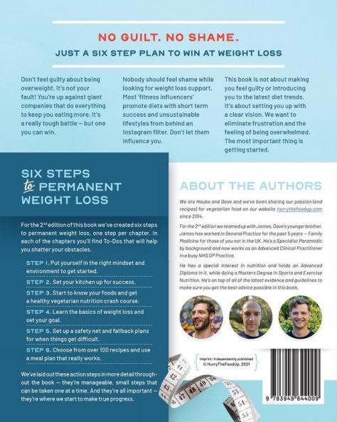 Vegetarian for Weight Loss: No Guilt. No Shame. Just a Six Step Plan to Win at Weight Loss.