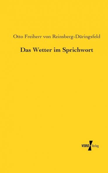 Das Wetter im Sprichwort