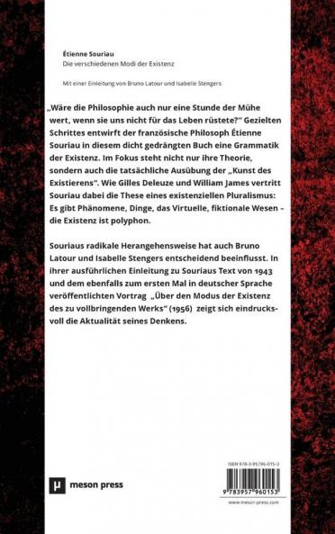 Die verschiedenen Modi der Existenz