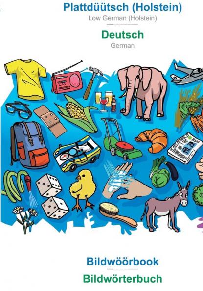Plattdüütsch (Holstein) - Deutsch Bildwöörbook