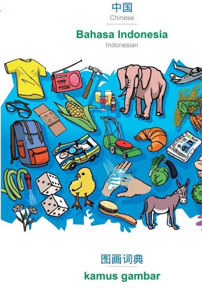 Chinese (in chinese script) - Bahasa Indonesia visual dictionary