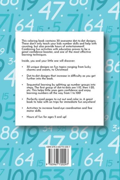 Dot-To-Dot Count to 100 + Coloring Workbook