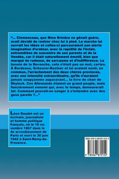 La vie orageuse de Clemenceau