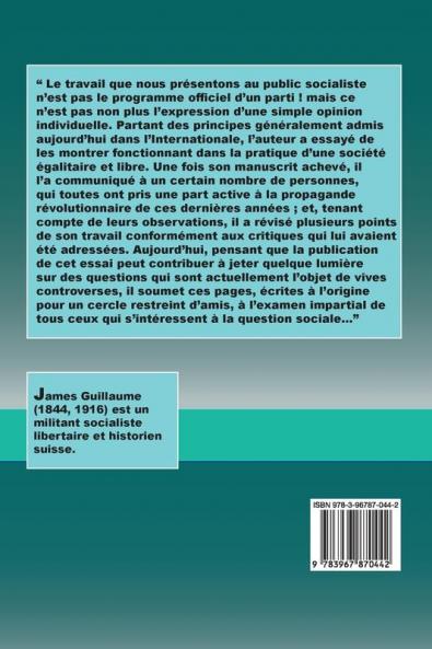 Idées sur l'organisation sociale