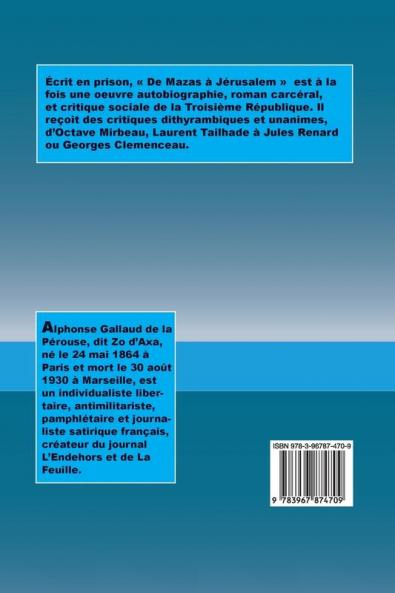 De Mazas à Jérusalem