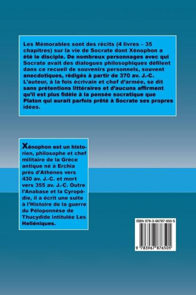 Mémoires sur Socrate