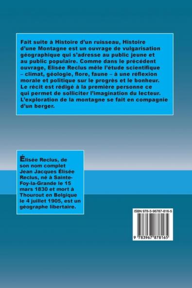 Histoire d'une montagne