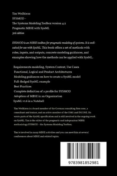 SYSMOD - The Systems Modeling Toolbox