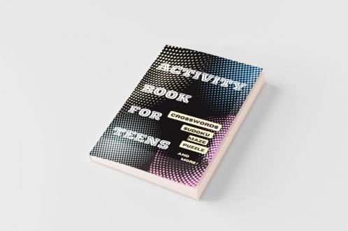 Activity Book For Teens Crosswords SudokuMaze Puzzle and More!