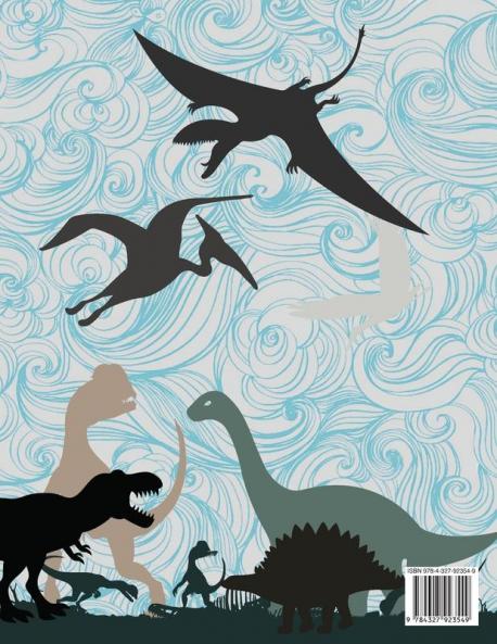 Dinosaur Coloring Book for Kids: Amazing Gift For Girls and Boys 4-8 Ages