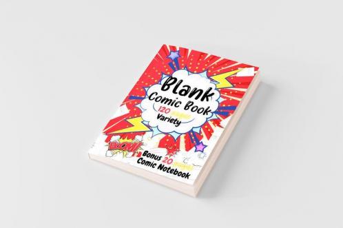 Blank Comic Book For Kids