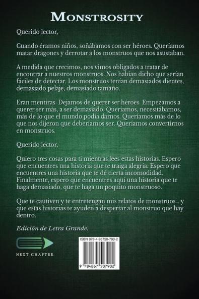 Monstrosity - Relatos de Transformacion