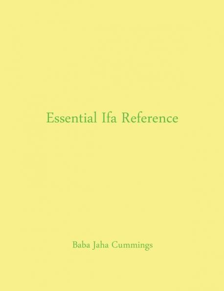 Essential Ifa Reference