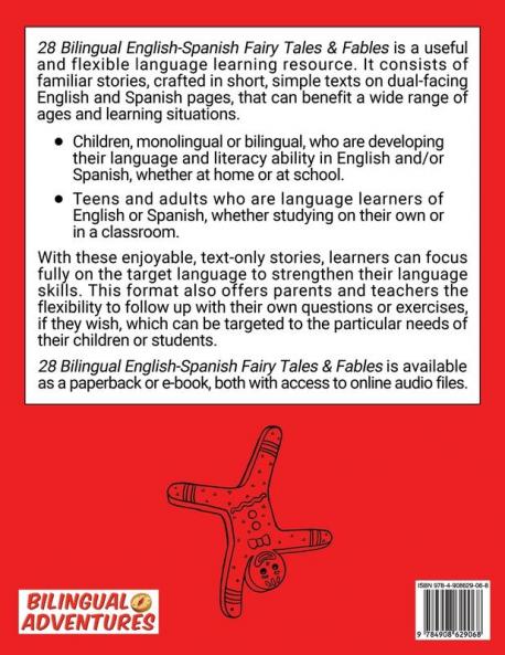 28 Bilingual English-Spanish Fairy Tales & Fables