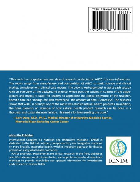 Clinician's Guide to AHCC
