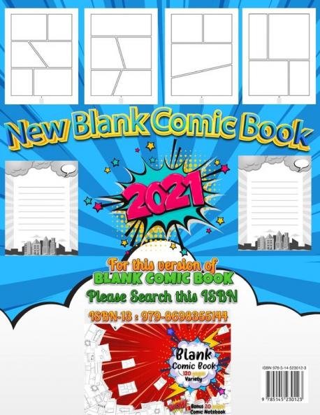 Blank Comic Book