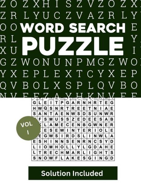 Word Search for Adults Large Print Word Find Book