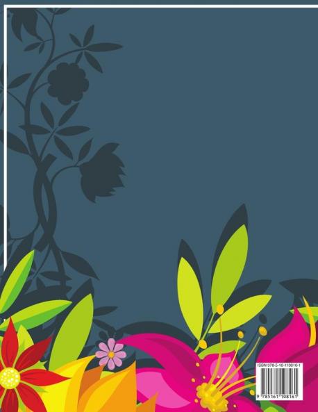 Flower Kids Coloring Book