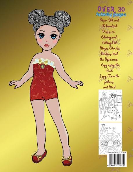 Claudia The Paper Doll Activity Book