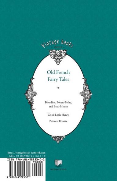 Old French Fairy Tales (Vol. 1)